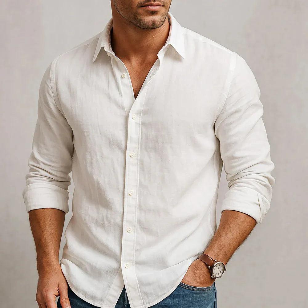 Aurelian Essential Linen Shirt